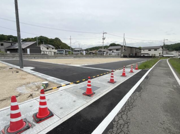 福山市瀬戸町大字地頭分、土地の画像です