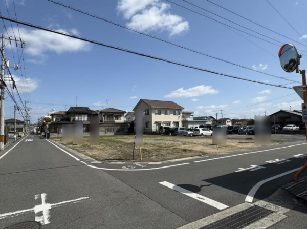 福山市川口町、土地の画像です