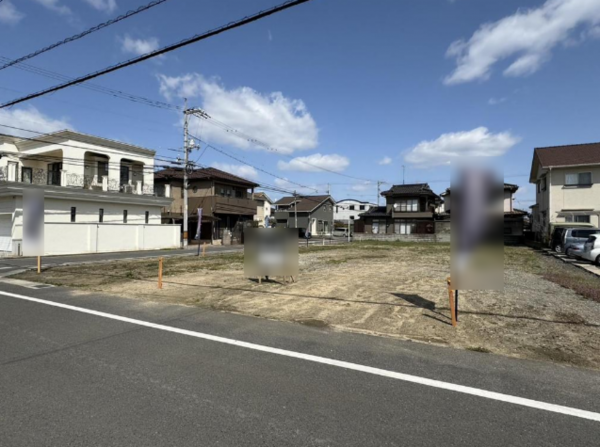 福山市川口町、土地の画像です