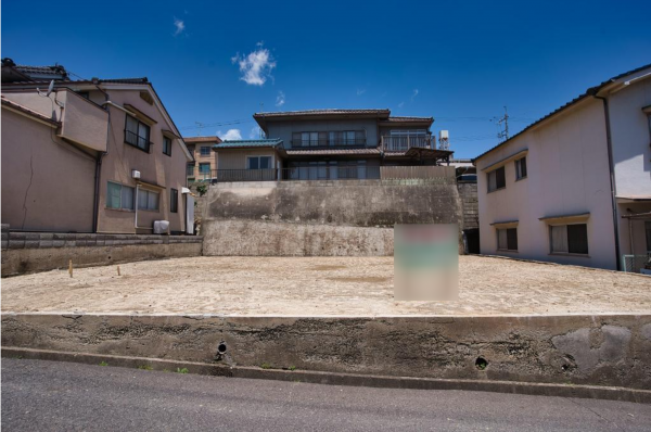 福山市水呑向丘、土地の画像です