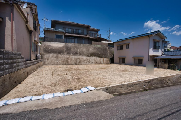 福山市水呑向丘、土地の画像です