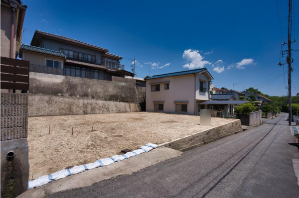 福山市水呑向丘、土地の画像です