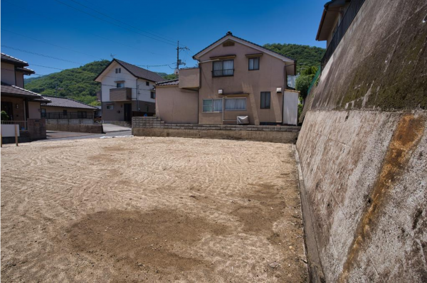 福山市水呑向丘、土地の画像です
