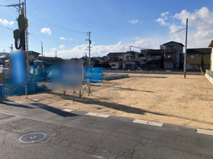 福山市多治米町、土地の画像です