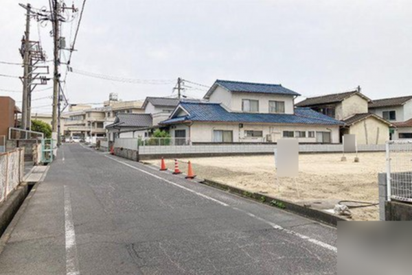 福山市多治米町、土地の画像です