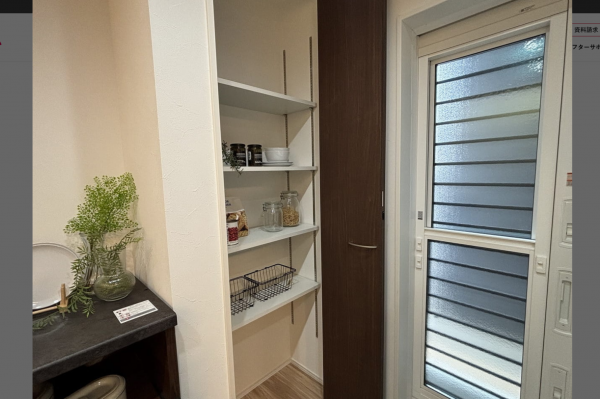 福山市引野町、新築一戸建ての収納画像です