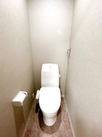 福山市新涯町、中古一戸建てのトイレ画像です