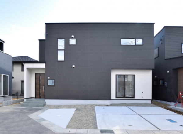 福山市瀬戸町大字山北、新築一戸建ての外観画像です