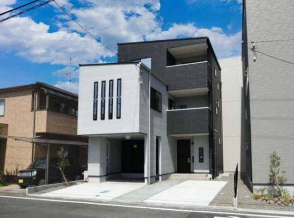 福山市三吉町、新築一戸建ての画像です