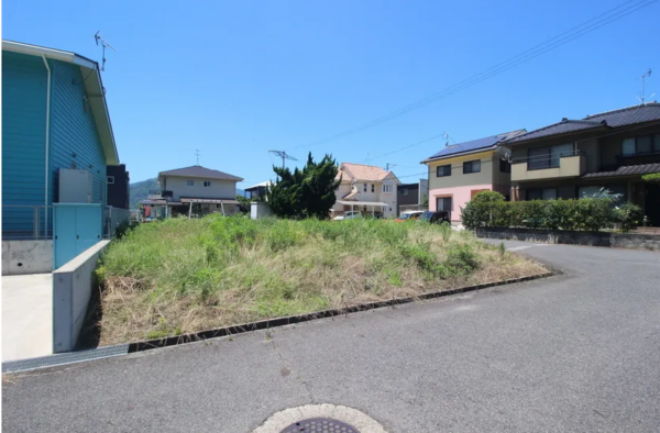 福山市沼隈町大字能登原、土地の画像です