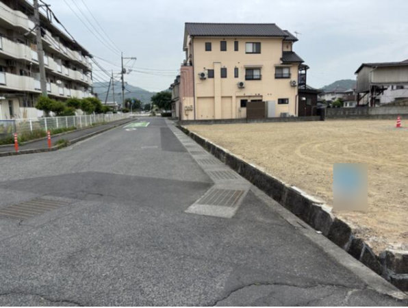 福山市山手町、土地の画像です