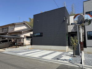 福山市奈良津町、新築一戸建ての外観画像です