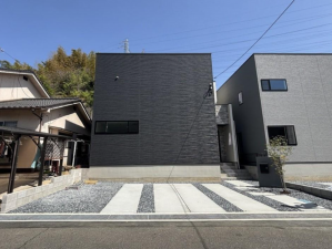 福山市奈良津町、新築一戸建ての外観画像です
