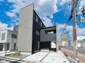 福山市三吉町、新築一戸建ての画像です