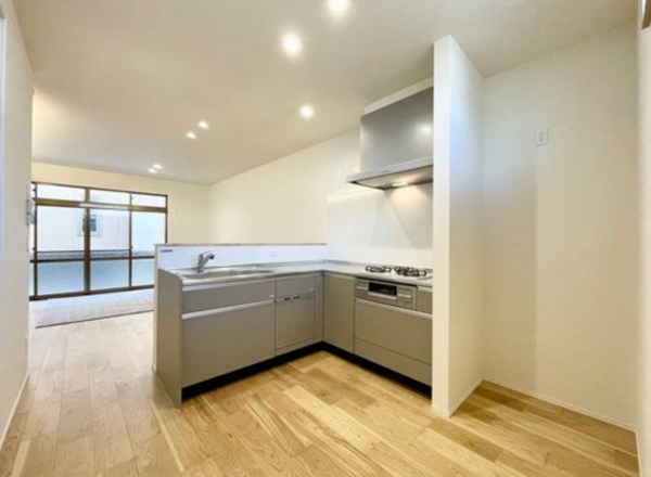 福山市南手城町、中古一戸建てのキッチン画像です