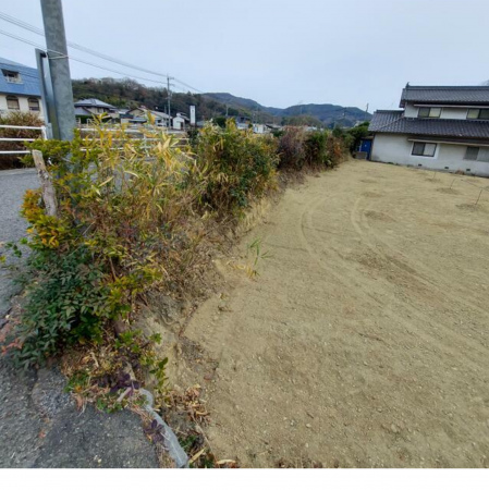 福山市沼隈町大字常石、土地の画像です