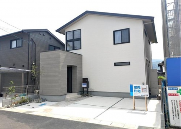 福山市多治米町、新築一戸建ての外観画像です