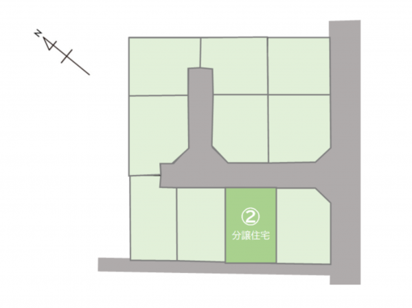 福山市多治米町、新築一戸建ての画像です