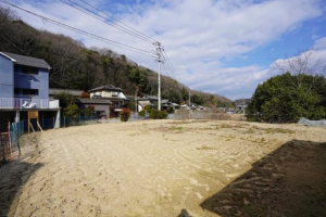 福山市久松台、土地の画像です