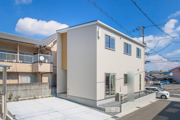 福山市東深津町、新築一戸建ての画像です