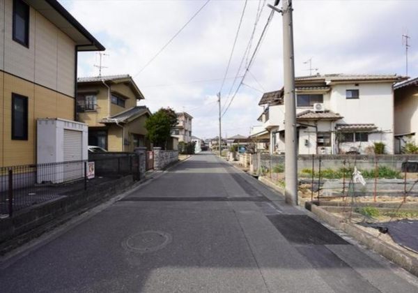 福山市川口町、土地の画像です