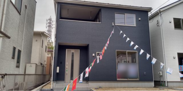福山市新涯町、新築一戸建ての画像です
