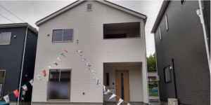 福山市新涯町、新築一戸建ての画像です