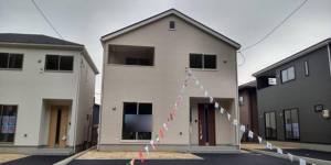 福山市新涯町、新築一戸建ての画像です