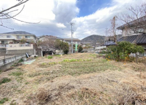 福山市緑陽町、土地の画像です