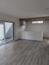 福山市草戸町、新築一戸建ての居間画像です