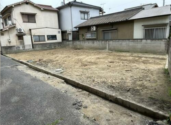 福山市西深津町、土地の画像です