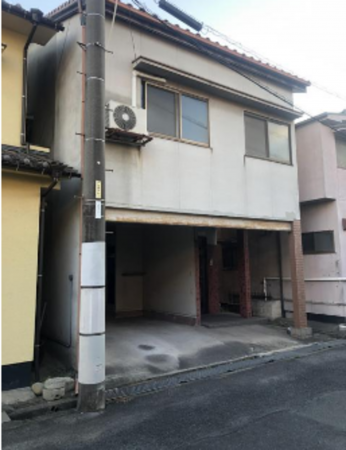 福山市手城町、中古一戸建ての外観画像です