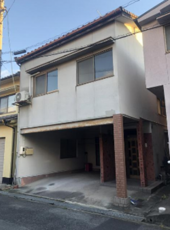 福山市手城町、中古一戸建ての外観画像です
