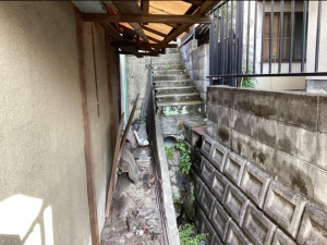 福山市西深津町、土地の画像です