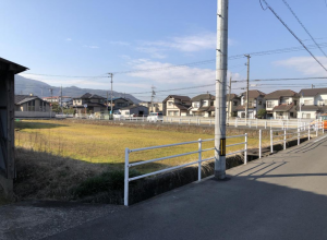 福山市川口町、土地の画像です