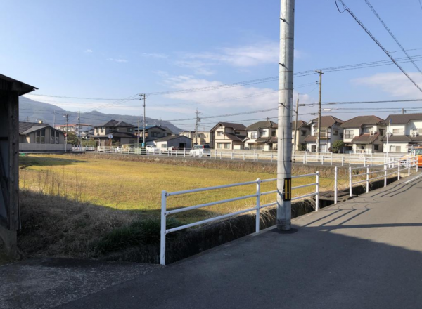 福山市川口町、土地の画像です