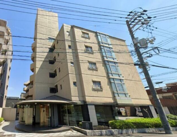 福山市沖野上町、収益物件/マンションの外観画像です