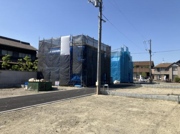 福山市新涯町、新築一戸建ての画像です