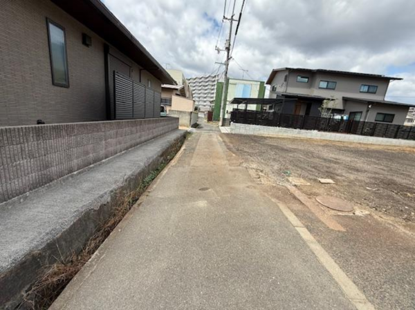 福山市野上町、土地の画像です