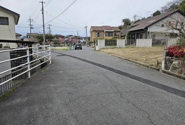 福山市箕島町、土地の画像です