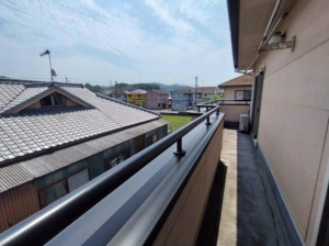 福山市瀬戸町大字地頭分、中古一戸建てのバルコニー画像です