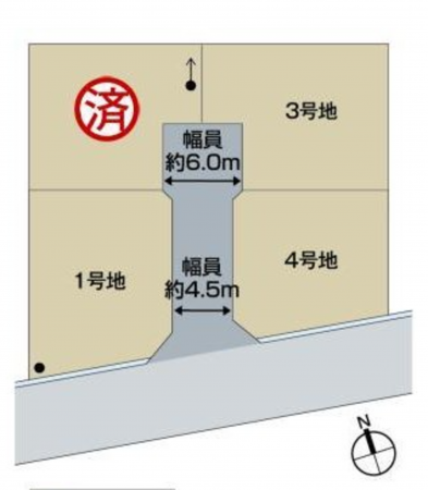 福山市川口町、新築一戸建ての画像です