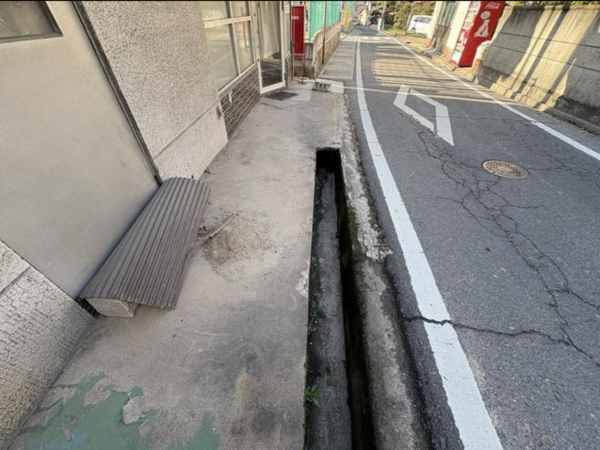 福山市水呑町、土地の画像です