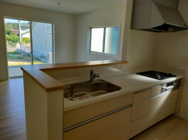 福山市水呑町、新築一戸建ての画像です