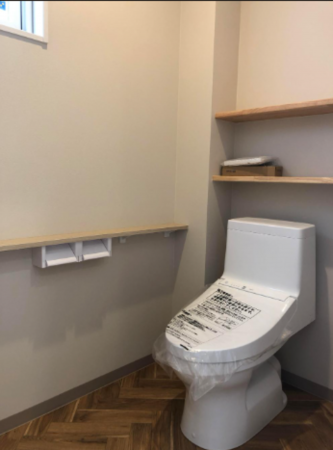 福山市水呑町、中古一戸建てのトイレ画像です