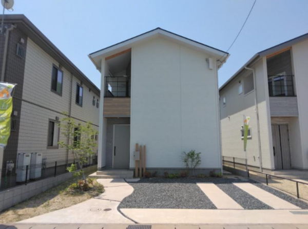 福山市水呑町、中古一戸建ての外観画像です