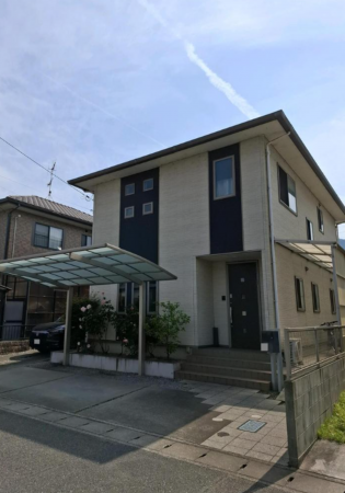 福山市水呑町、中古一戸建ての外観画像です