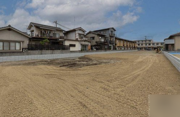 福山市多治米町、土地の画像です