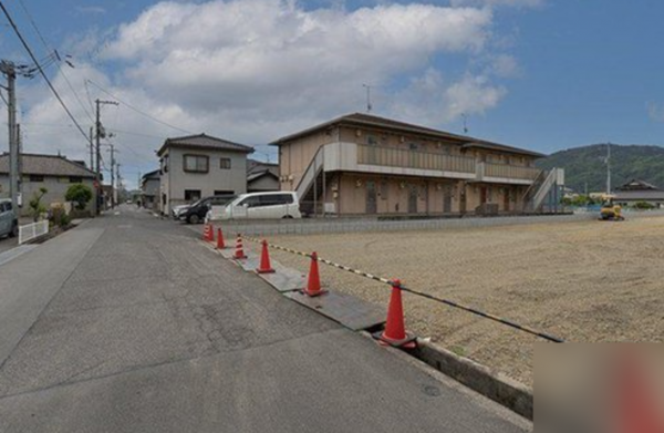 福山市多治米町、土地の画像です
