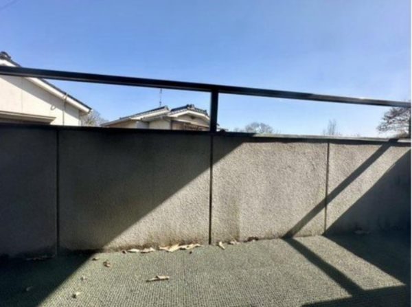 福山市幕山台、中古一戸建てのバルコニー画像です